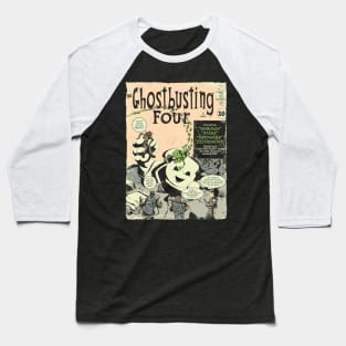 Ghostbusting Four Baseball T-Shirt